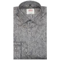 Print Gray Shirt : Ditto