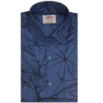 Print Blue Shirt : Ditto