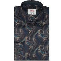 Print Brown Shirt : Ditto