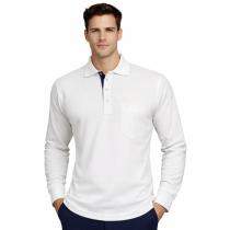 Selfdesign White Shirt : Regular