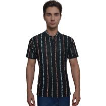 Print Black Shirt : Regular