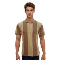 Stripes Khakhi T-shirt : Regular