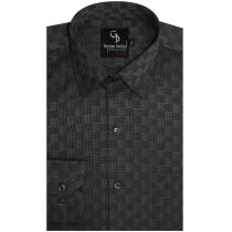 Checks Black Shirt : Business