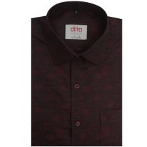 Self Design Mauve Shirt : Ditto