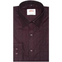 Checks Maroon Shirt : Ditto