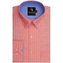 Stripes Pink Shirt : Business