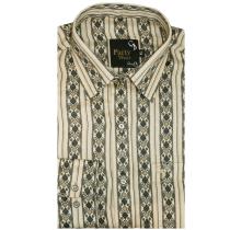 Print Gray Shirt : Party