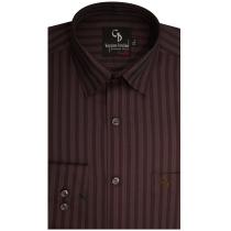 Stripes Brown Shirt : Business