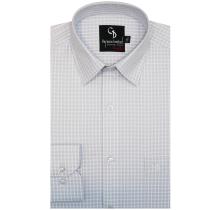 Checks Gray Shirt : Business