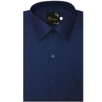 Self Design Dark Blue Shirt : Business