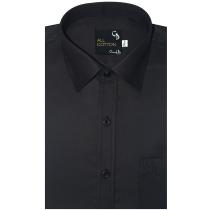 Self Design Black Shirt : Business