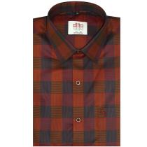 Checks Rust Shirt : Ditto