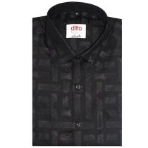 Checks Black T-shirt : Ditto