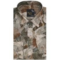 Print Green Shirt : Party