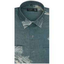 Print Blue Shirt : Ditto