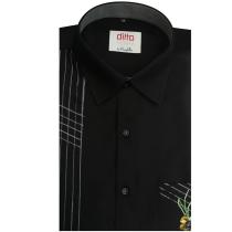 Handpainted Black Shirt : Ditto