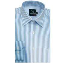 Stripes Blue Shirt : Business