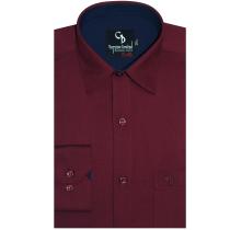 Plain Wine Shirt : Business