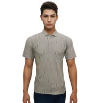 Print Brown T-shirt : Regular