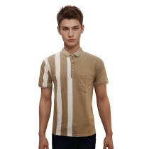 Stripes Fawn Shirt : Regular