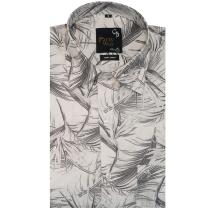 Print Cream Shirt : Party