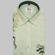 Handpainted Gray Shirt : Ditto