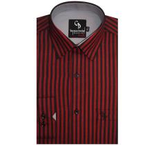 Stripes Maroon Shirt : Business