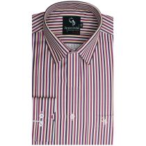 Stripes Maroon Shirt : Business