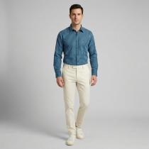 Stripes Blue Shirt : Business