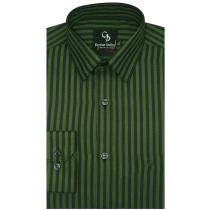 Stripes Green Shirt : Business