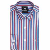 Stripes Blue Shirt : Business