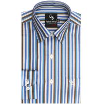 Stripes Brown T-shirt : Business