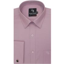 Self Design Mauve Shirt : Business