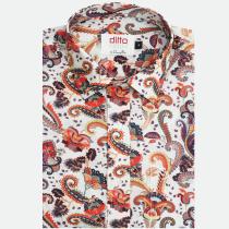 Print Orange T-shirt : Ditto