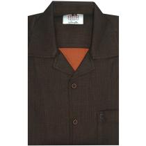 Plain Brown Shirt : Ditto