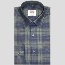 Checks Blue Shirt : Ditto