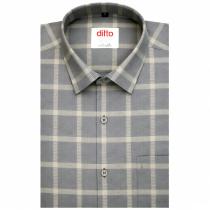 Checks Gray Shirt : Ditto