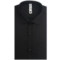 Plain Black Shirt : Slim