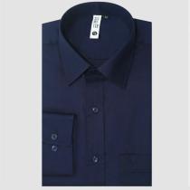 Plain Navy Blue Shirt : Slim