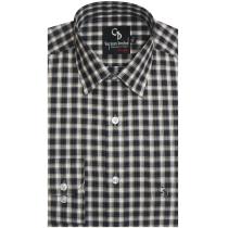 Checks Black Shirt : Business