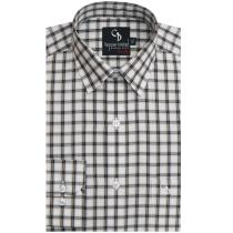 Checks White Shirt : Business
