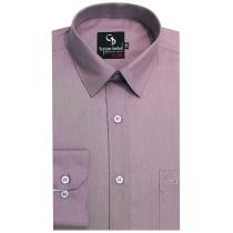 Plain Mauve Shirt : Business