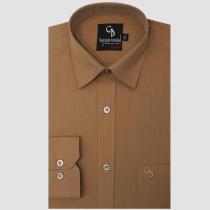 Plain Brown Shirt : Business