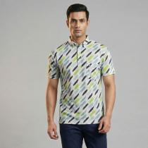 Print Green Shirt : Regular