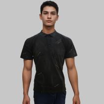 Print Black T-shirt : Regular