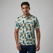 Print Mustard T-shirt : Regular