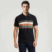 Stripes Black T-shirt : Regular