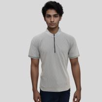 Stripes Gray Shirt : Regular