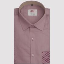 Handpainted Maroon Shirt : 