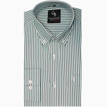 Stripes Green Shirt : Business